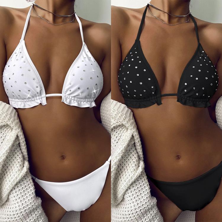 bikini women sexy strap diamond hot Swimsuit
