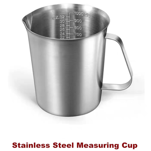 Measuring Cup Milk Frothing Pitcher Metal Container Steaming