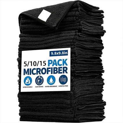 Kitchen dish cloths absorbent drying dish towel cleaning rag