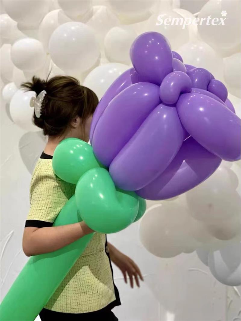 【660长条尾巴球10颗】哥球|Sempertex气球结婚派对生日魔术DIY球