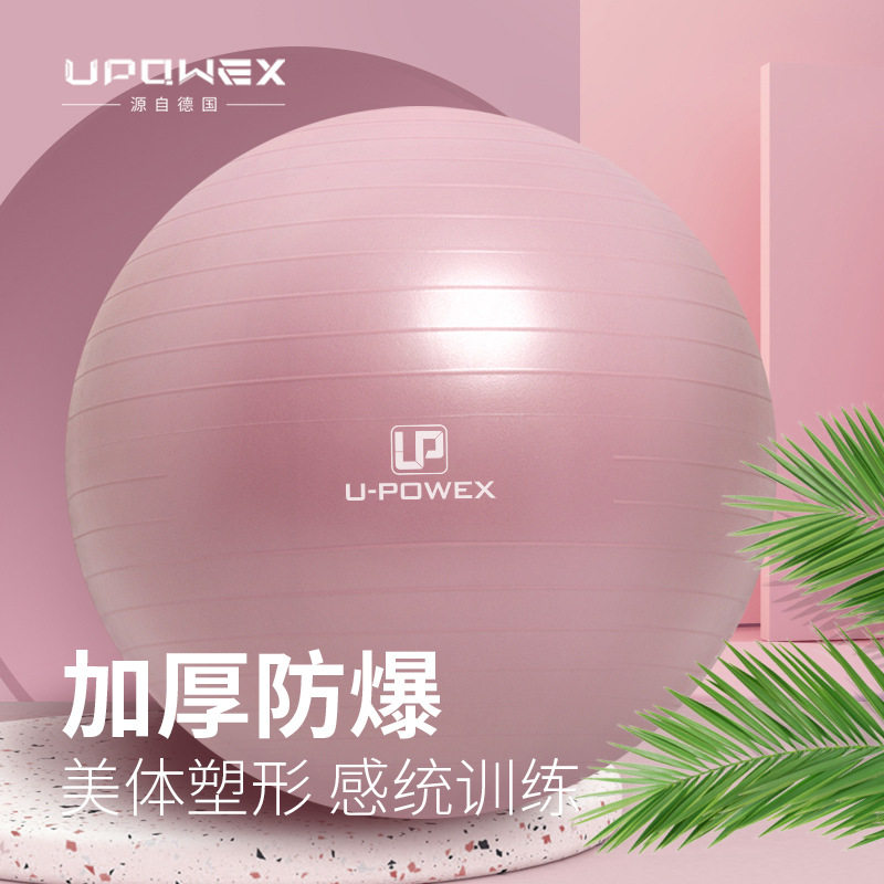 瑜伽健身球加厚防爆按球孕妇运动平衡大小球普拉提辅助瑜伽球
