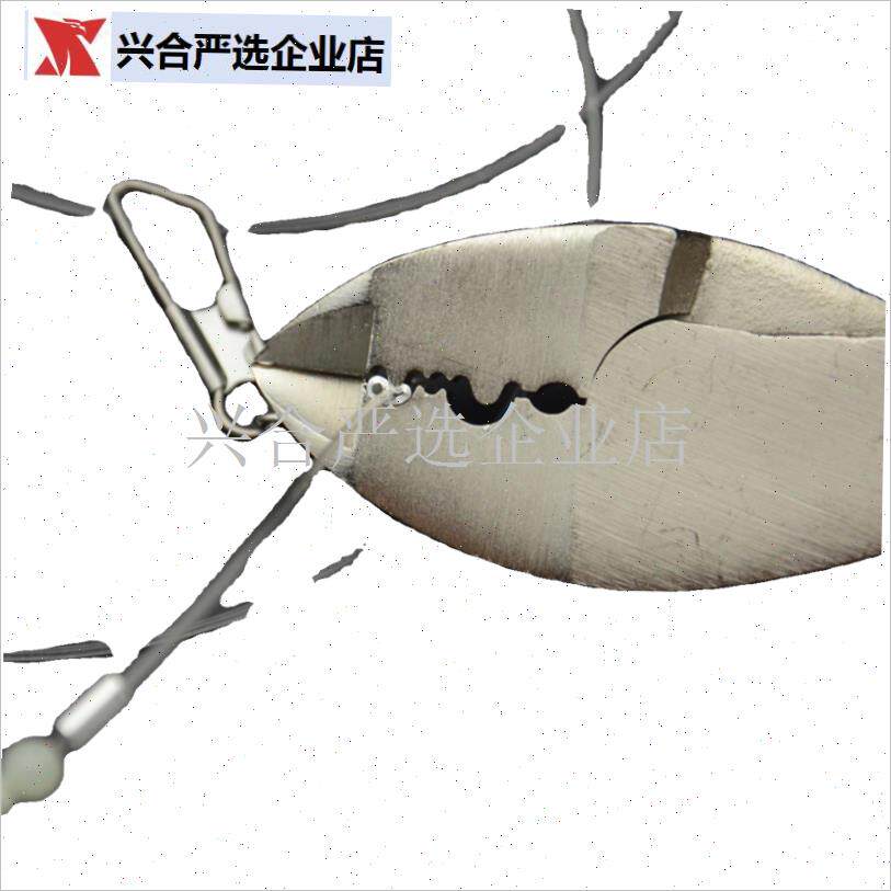 海钓自制线组专用钳子路亚钳铝管钳子葫芦钓组夜光W葫芦8字环包,