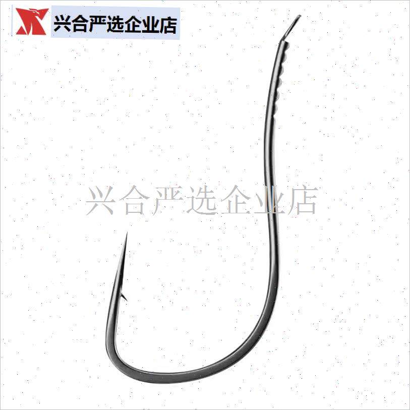曲柄强硬锋袖钩鲫鱼n钩极细散装超硬野钓有刺无刺极细白条鱼钩渔,