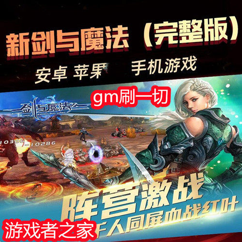 国战手游剑与魔法gm 元宝后台 服务端  搭建架设开服一条龙