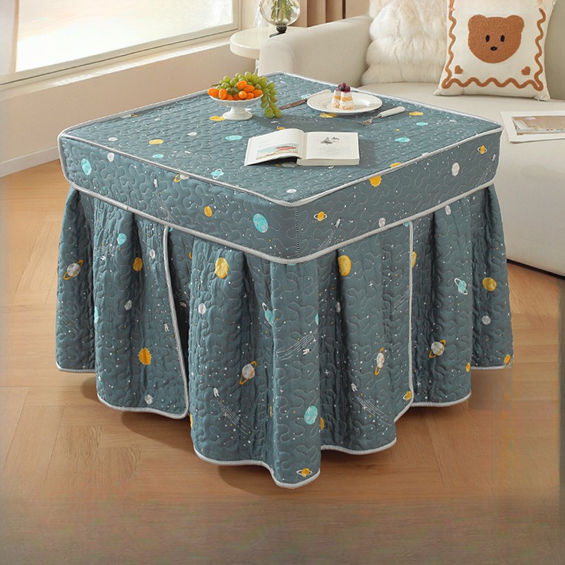 正方形电炉罩套冬季烤火罩加绒