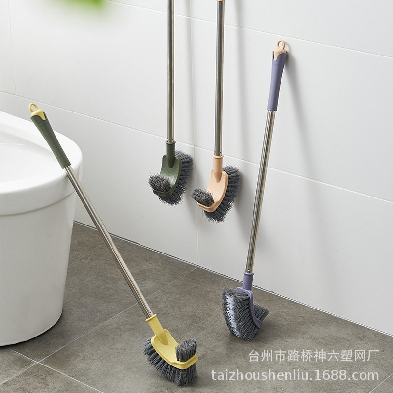 双面马桶刷刷子硬毛家用