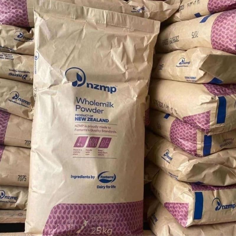 新西兰全脂奶粉25kg商用牛轧糖奶枣烘焙酸奶麻辣烫面包专用乳粉