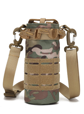 户外水壶包molle战术水杯套便携防水molle包机能水壶包杯子套斜挎