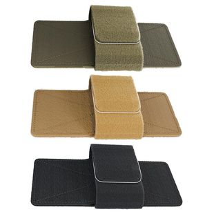 尼龙快拔套男女左右手款战术跑步腰包套隐藏魔术贴枪套户外挂载