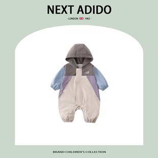冲锋衣爬服 英国NEXT ADIDO婴儿秋装 外出服秋季 男宝宝连体衣长袖