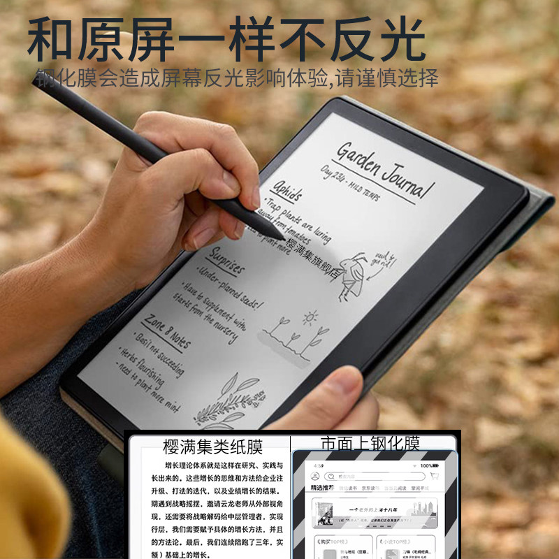 Unleash Your Scribe: 2024 Paper-Feel & Eye-Care Kindle Film - Product image 2