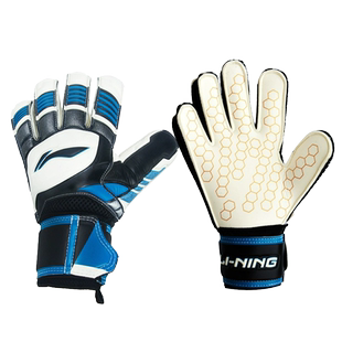 李宁专业守门员手套足球成人款防滑耐磨比赛训练专用天然乳胶护指