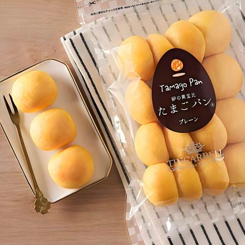 AaronHouse现货 日本tincarbell松软鸡蛋面包tamago pan袋装16枚