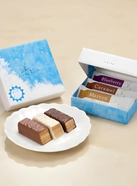 AaronHouse现货日本北海道白色恋人饼干 美冬系列 美冬巧克力威化