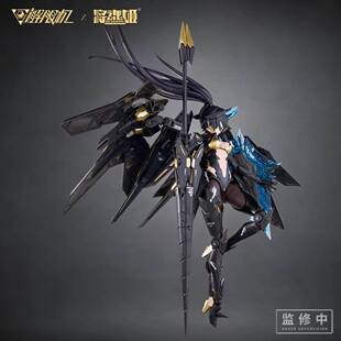 首批快货 带特典 将魂姬 解限机 1/10 黑豹 机娘拼装模型人偶玩具