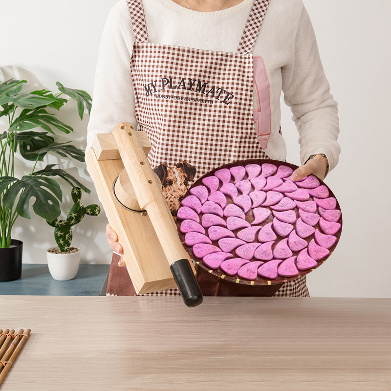 潮汕红桃粿笋粿广西糍粑压皮模具