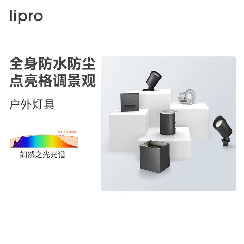 liproLED户外灯庭院灯防水景观灯家用室外别墅地插灯花园高显色氛属于什么档次？