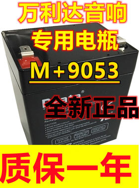 万利达巨匠音响电池M+9053