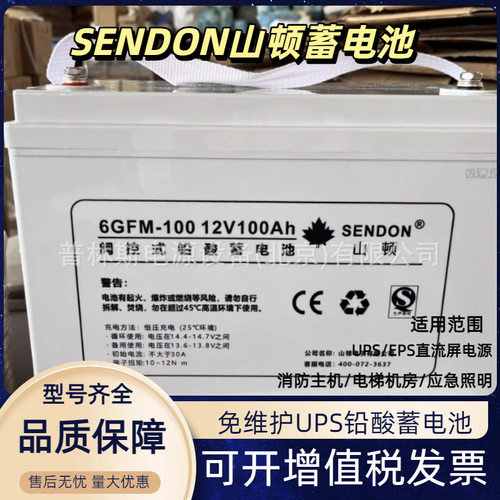12V100ah铅酸电源山6GFM-