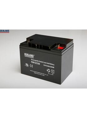 SEALAKE FM12330通讯储能应急设备12V33AH海湖蓄电池