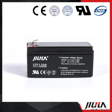 JIUHUA九华蓄电池12V1.3AH铅酸免维护门禁卷帘门 医疗精密仪器