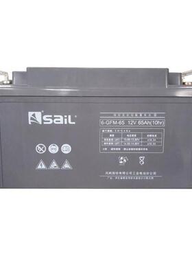 蓄电池6-gfm-65 铅酸电池12V65ah免维护太阳能蓄电池