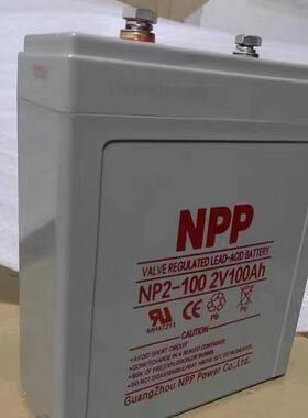 NPPNP2-100免维护蓄电池 2v100Ah阀控密封式铅酸电池