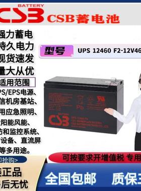 蓄电池 UPS12460 F2 12V460W应急消防UPS电源门禁电池