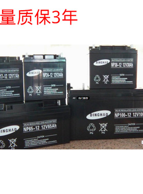 DINGHAO蓄电池NP1238鼎好12V38Ah直流屏UPS电源通讯储能包邮