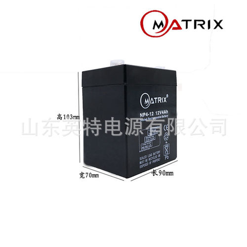 MatrixNP4-12矩阵蓄电池v