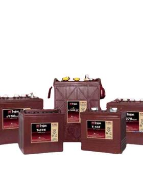 美国蓄电池T-145PLUS 6V260AH深循环动力蓄电池高尔夫球车用