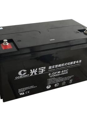 蓄电池6-GFM-65C 电池12V65Ah免维护储能蓄电池 现货
