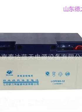 蓄电池12V100AH 胶体PVC蓄电池LCPA100-12Oliter欧力