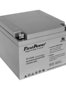FirstPower(一电)  免维护铅酸蓄电池 FP12240(12V24AH) 原厂