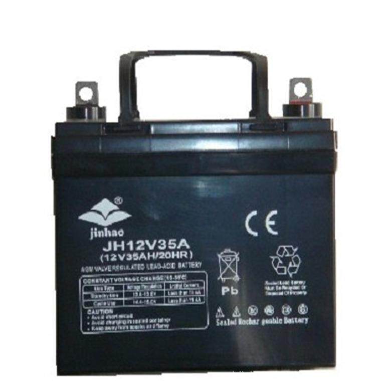 JH-12V35AH 耐腐蚀免维护电瓶 UPS逆变器应急电