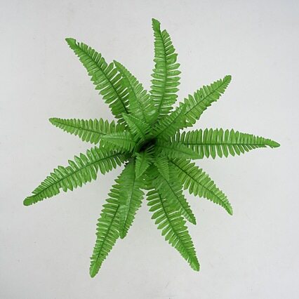 18头仿真大波斯草大蕨草绿植把束