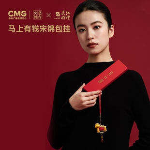 2026总台文创·宋锦包挂