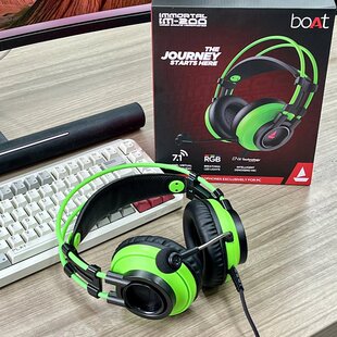 boAt IM-200电竞游戏耳机 7.1  独立声卡USB直连 RGB呼吸灯