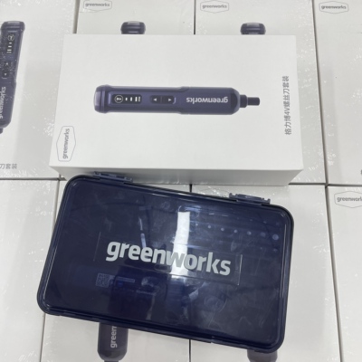 格力博4V电动螺丝刀套装 300PRM强磁电机转速 手自一体3当调节