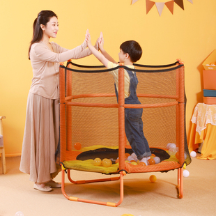 瑜阳蹦蹦床家用儿童室内宝宝跳跳床蹭蹭床家庭小型护网弹跳床