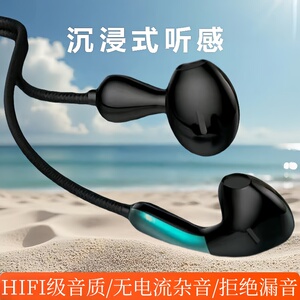 有线耳机入耳高音质圆孔K歌游戏Type-C带麦适用华为OPPO小米vivo