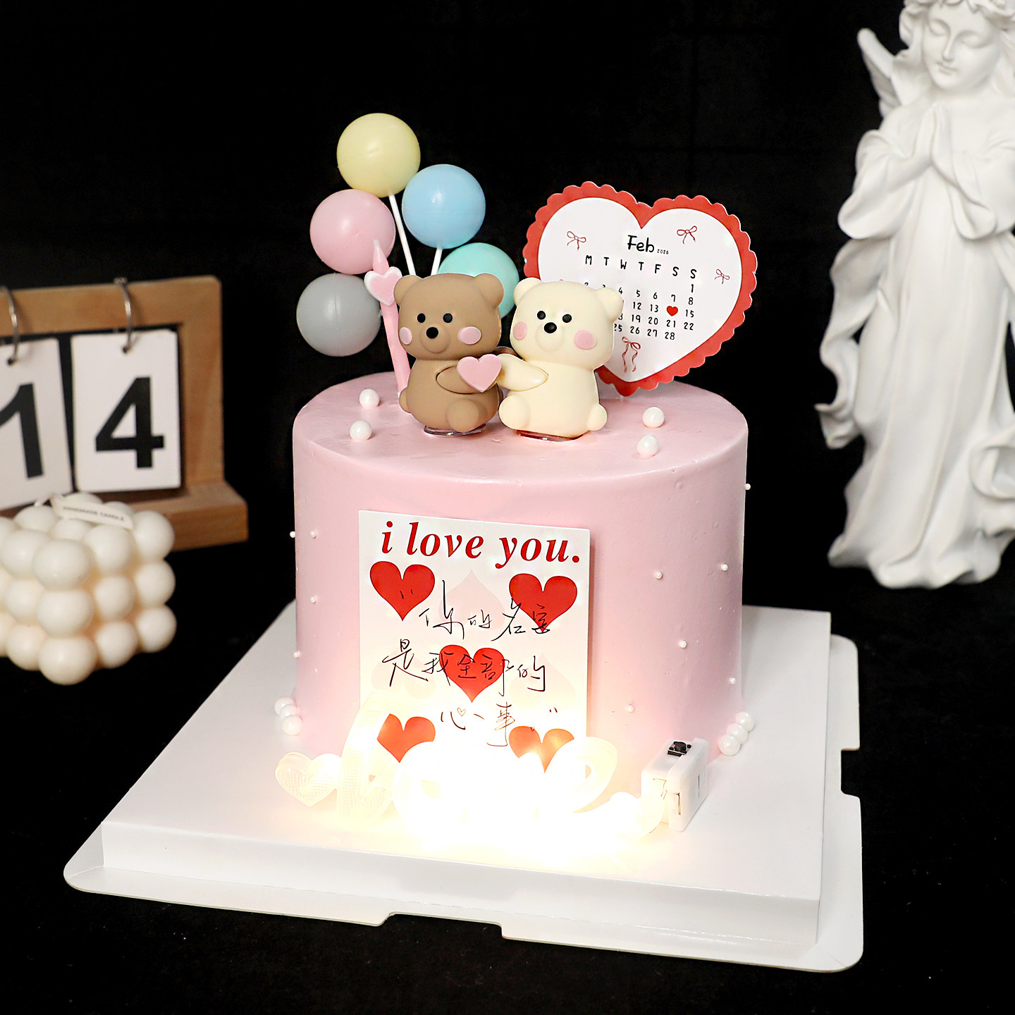 包邮网红情人节软胶拥抱举心小熊摆件卡片插件甜品 生日蛋糕装饰,节庆用品/礼品,蛋糕/烘焙装饰用品,淘宝优惠券,粉丝福利购,淘宝优惠卷