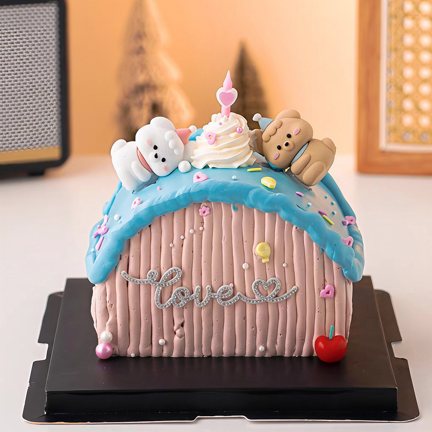 包邮网红2.14情人节烘焙蛋糕装饰摆件可爱小狗修狗水钻Love插件,节庆用品/礼品,蛋糕/烘焙装饰用品,淘宝优惠券,粉丝福利购,淘宝优惠卷