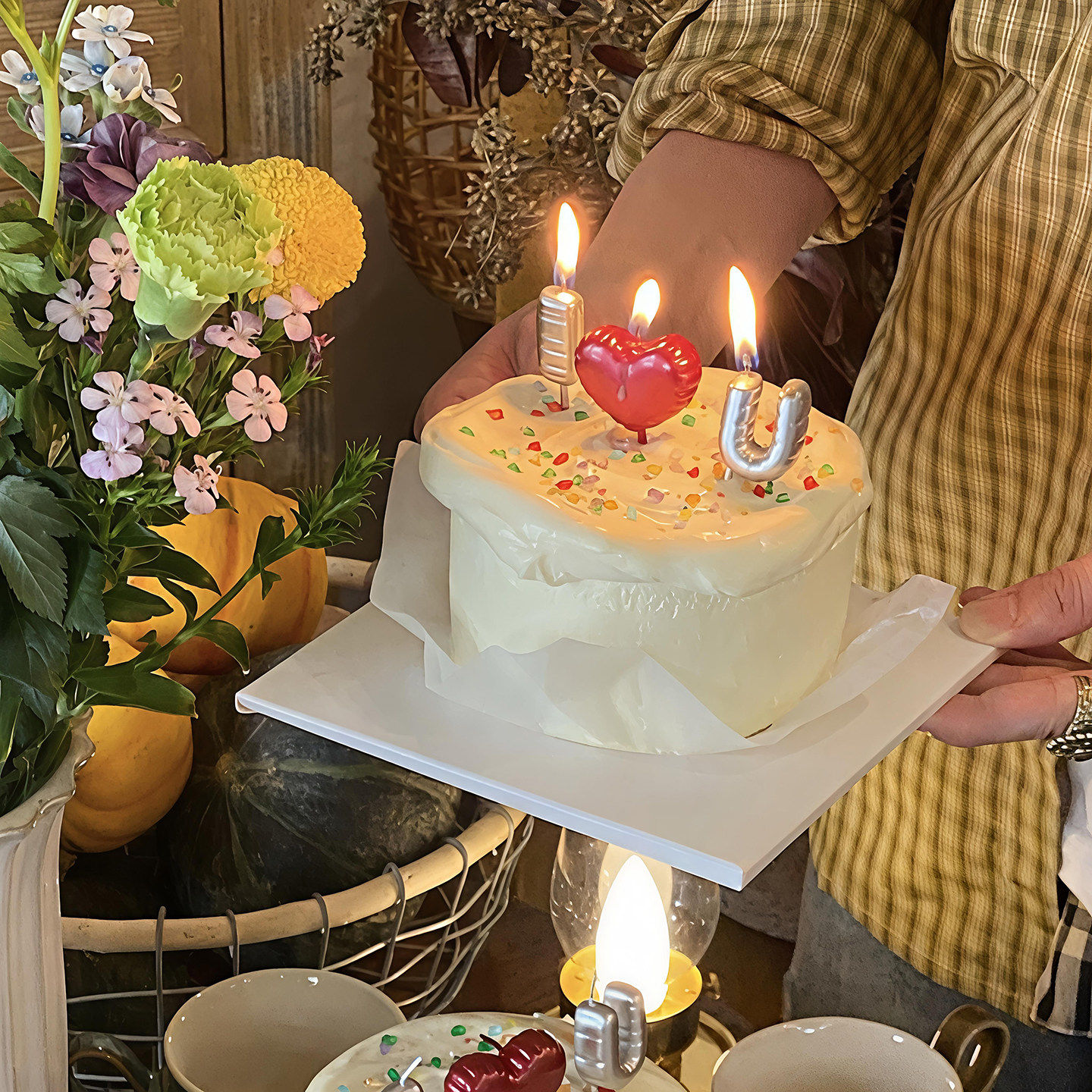 网红情人节烘焙蛋糕装饰摆件I爱心U蜡烛我爱你表白插件彩色砂糖,节庆用品/礼品,蛋糕/烘焙装饰用品,淘宝优惠券,粉丝福利购,淘宝优惠卷