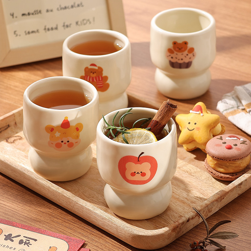 cookzone陶瓷可爱卡通杯子图片