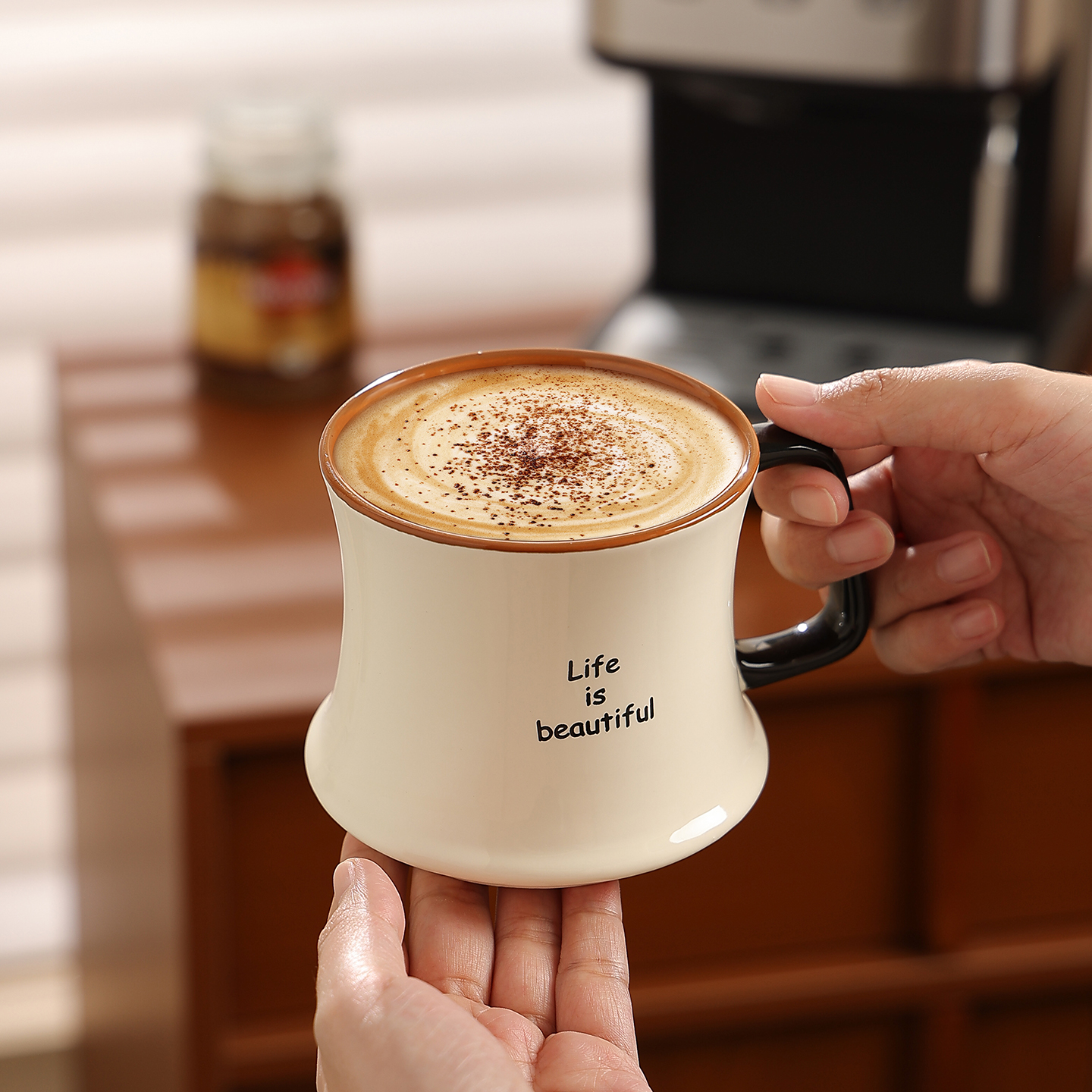 ins风小众马克杯，治愈感拉满