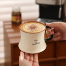 原创咖啡杯陶瓷简约马克杯女生高颜值喝水杯子女士礼盒家用早餐杯