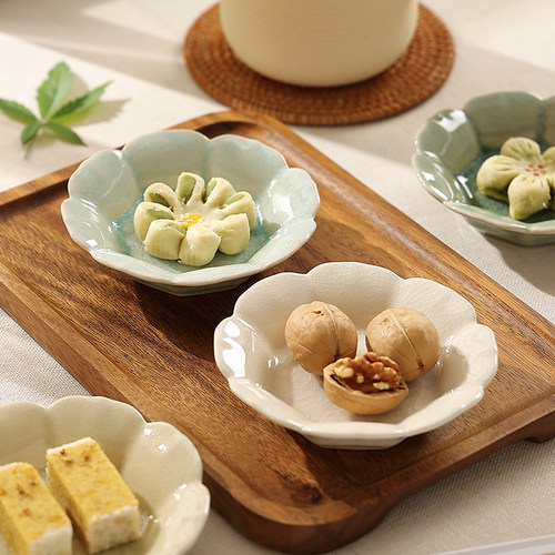 cookzone复古禅意高脚碟