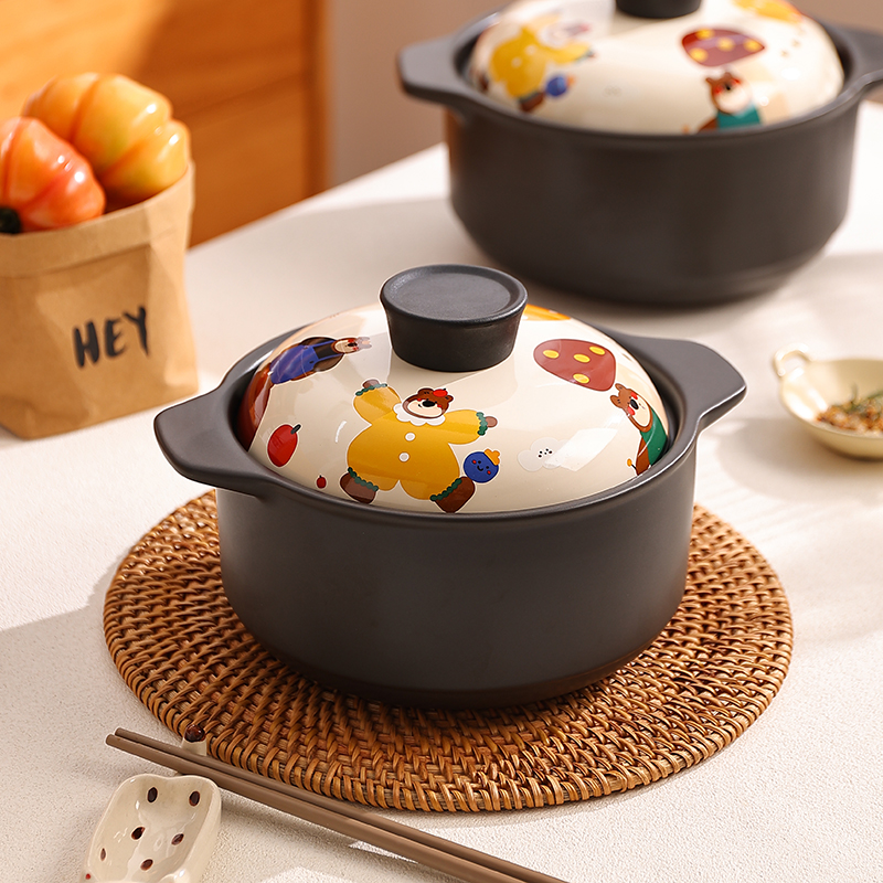 cookzone日式砂锅耐高温干烧不裂