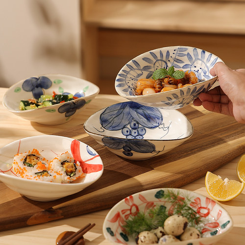 cookzone陶瓷日式复古小菜碟